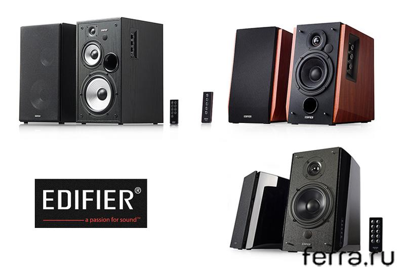 Стереосистемы Edifier R1700BT, R2000DB и R2730DB поддерживают Bluetooth