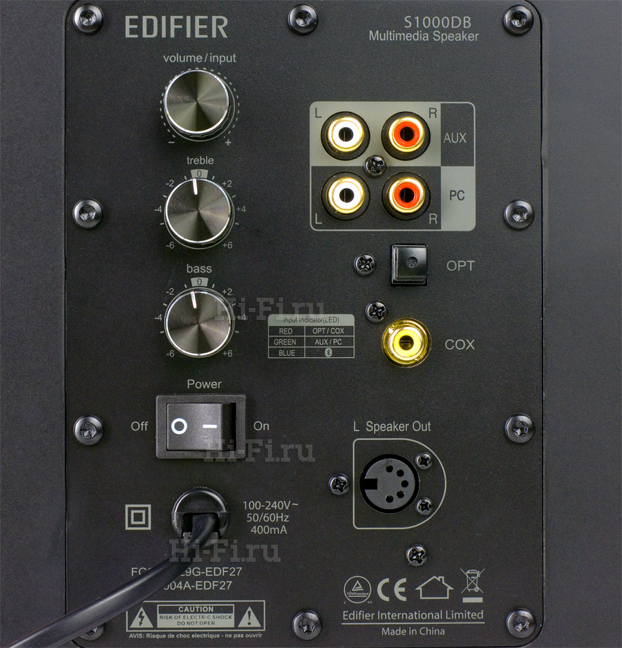 Активные акустические системы Edifier S1000DB Активные акустические системы Edifier S1000DB